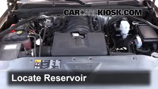 2015 Chevrolet Silverado 1500 LT 4.3L V6 FlexFuel Extended Cab Pickup Liquide essuie-glace Ajouter du liquide